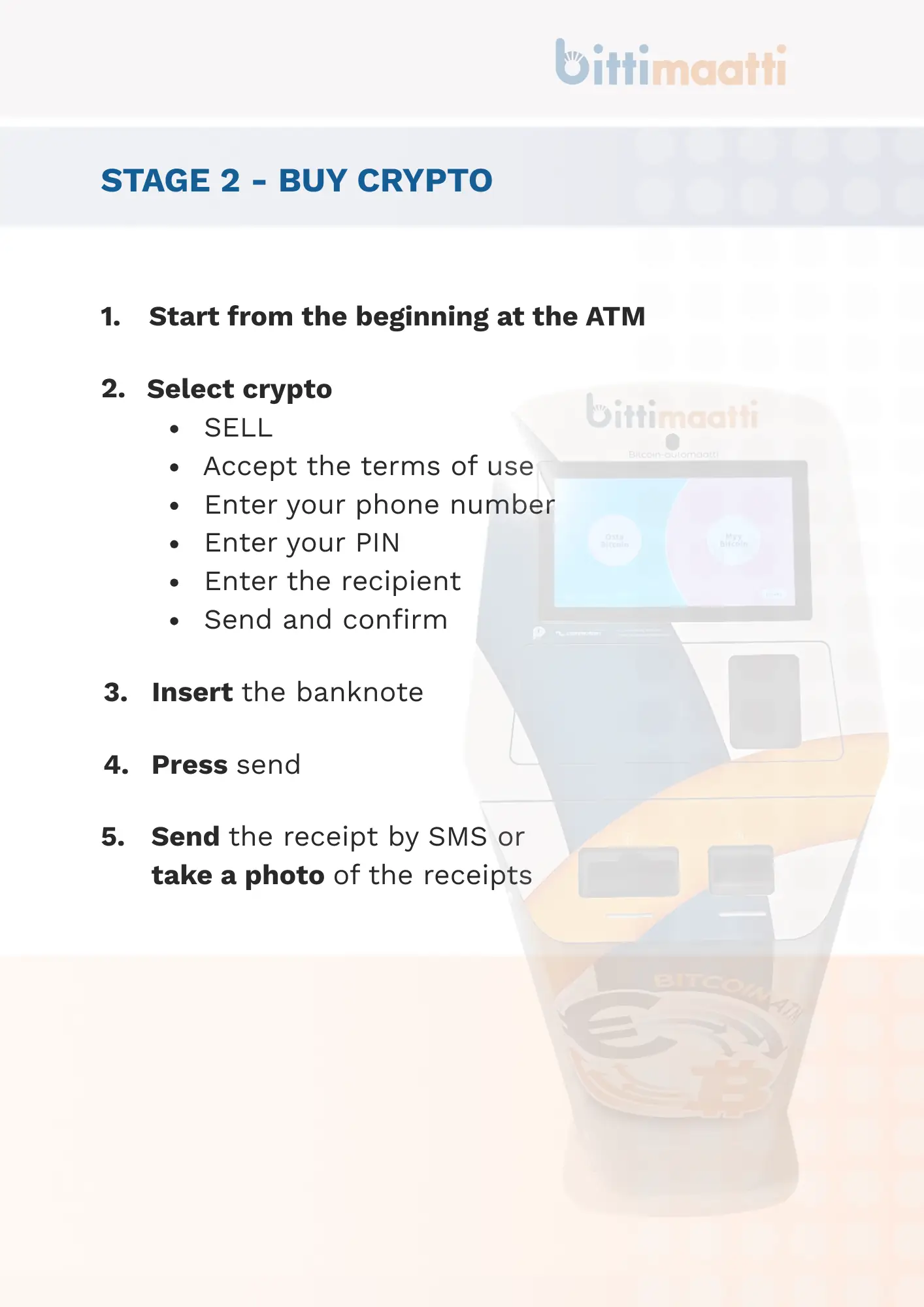 Bittimaatti Instructions 2