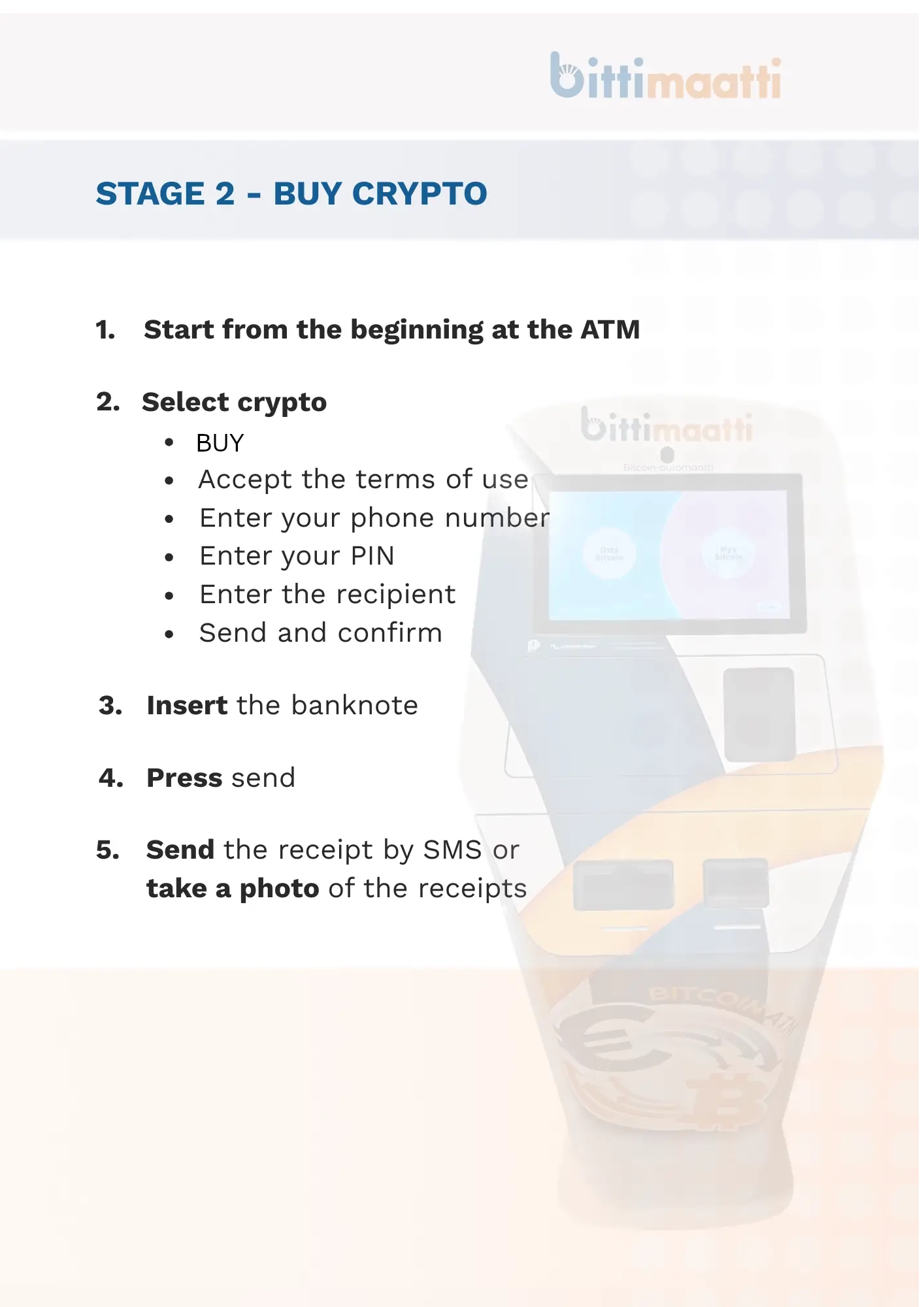 Bittimaatti Instructions 2
